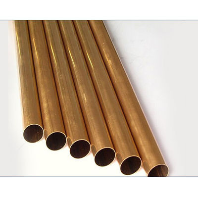 Aircon Refrigeration Copper Tubing Hollow Copper Tube C12300 C12200 C11000 99.9% Pure